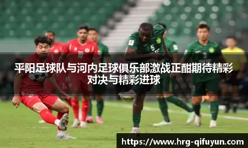 平阳足球队与河内足球俱乐部激战正酣期待精彩对决与精彩进球